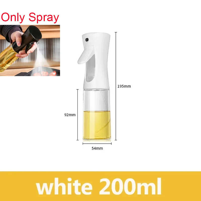 2-in-1 Oil Dispenser Sprayer – Convenient Handle for Kitchen Use, Barbecue, Air Frying, Pan Frying, and Steak Preparation