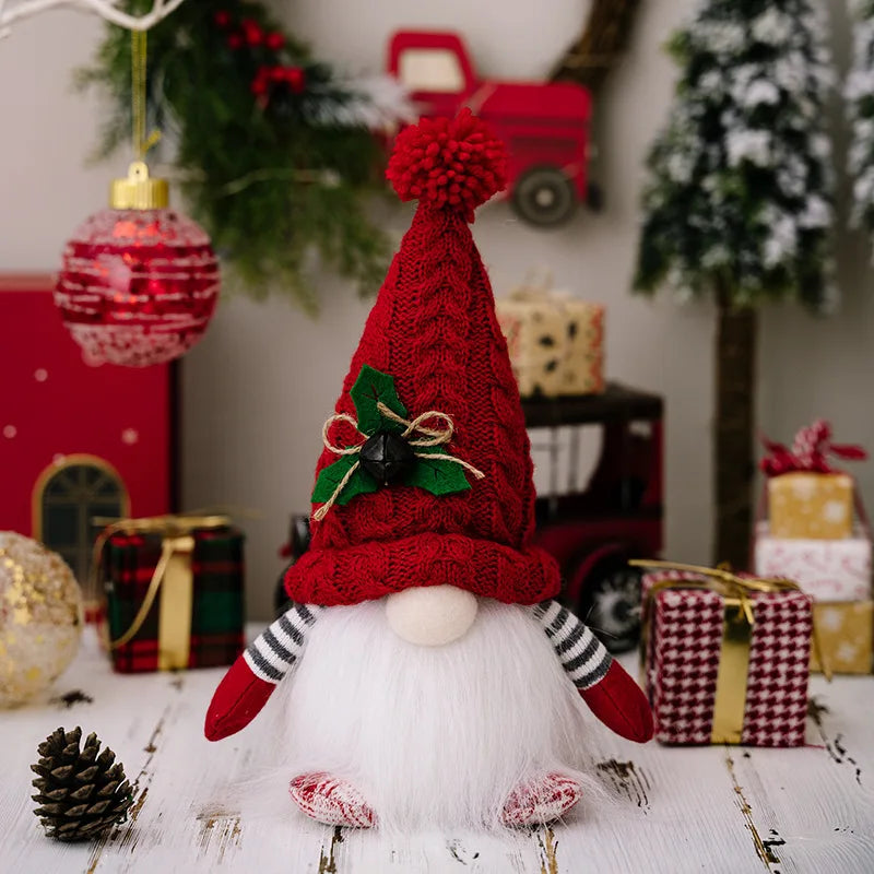 Faceless 30cm Glowing Gnome Dolls – Plush Christmas Decorations, Elf Ornaments for Navidad & New Year Holiday Gift