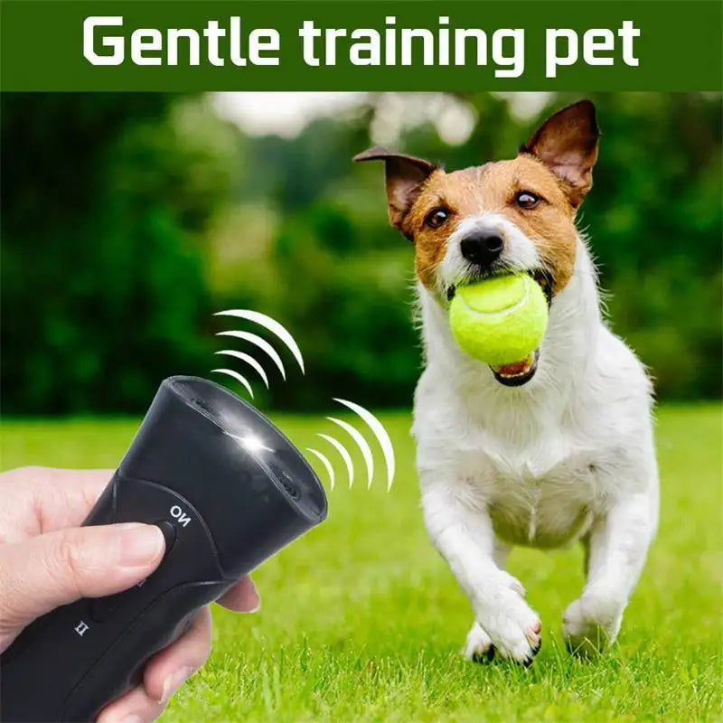 1pc Dog Repeller LED Ultrasonic From Dogs Anti Barking and Training Device